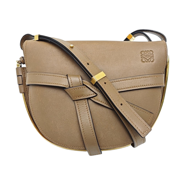 Gate Small Calfskin Brown