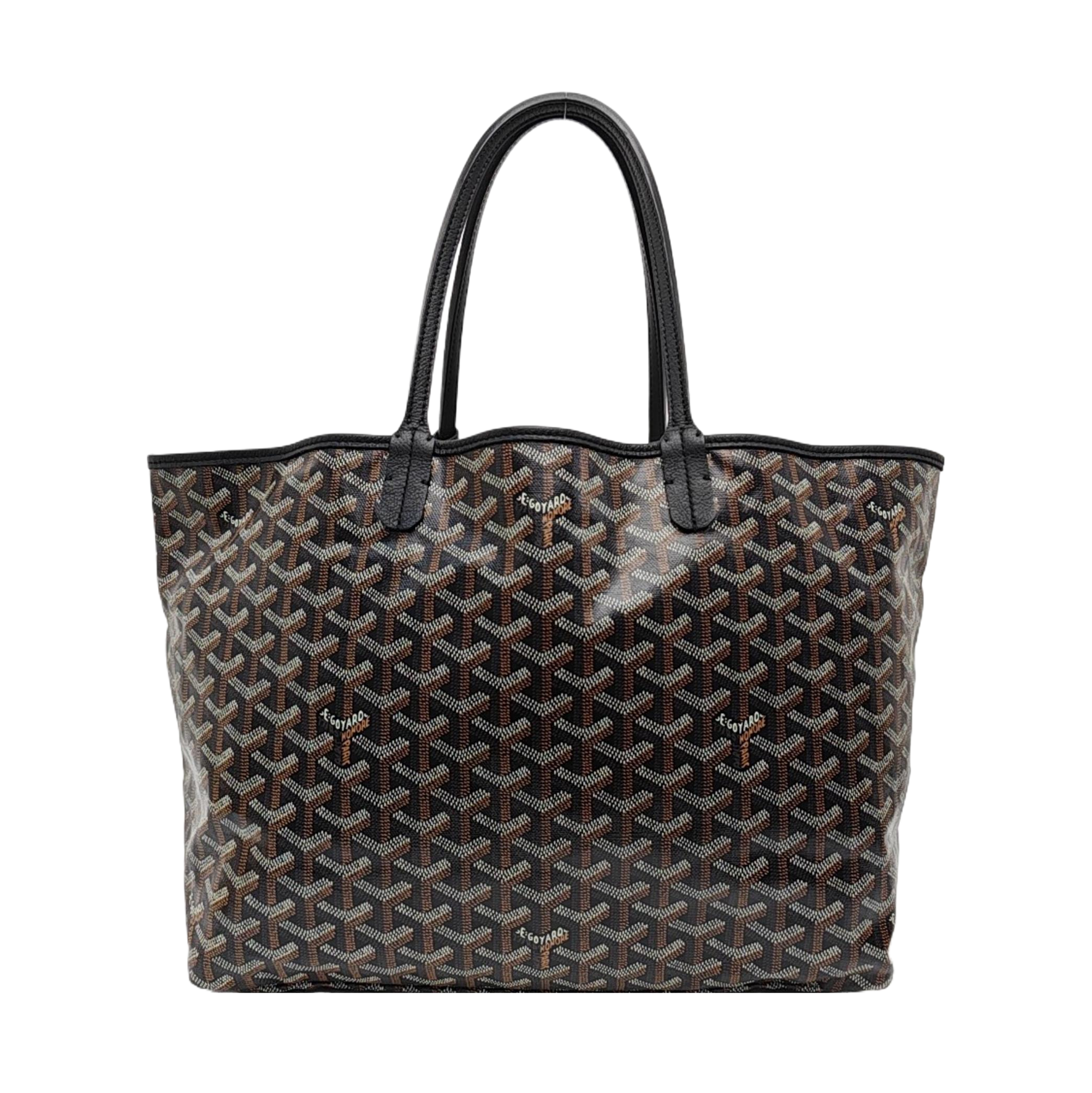 Saint Louis PM Coated Canvas Black