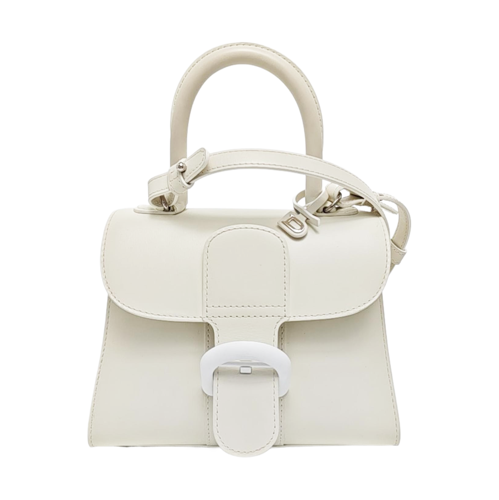 Brillant Mini Calfskin White