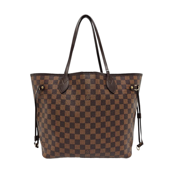 NEVERFULL MM Damier Ebene Coated Canvas Brown