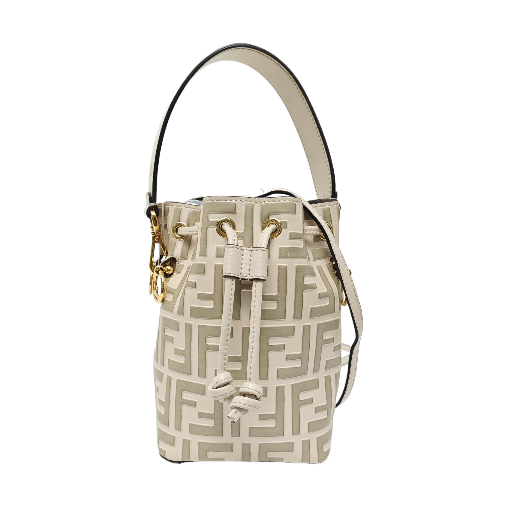 Mon Tresor Mini Calfskin Beige