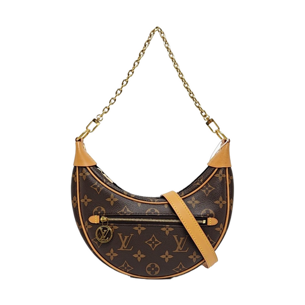 LOOP Monogram Coated Canvas Brown