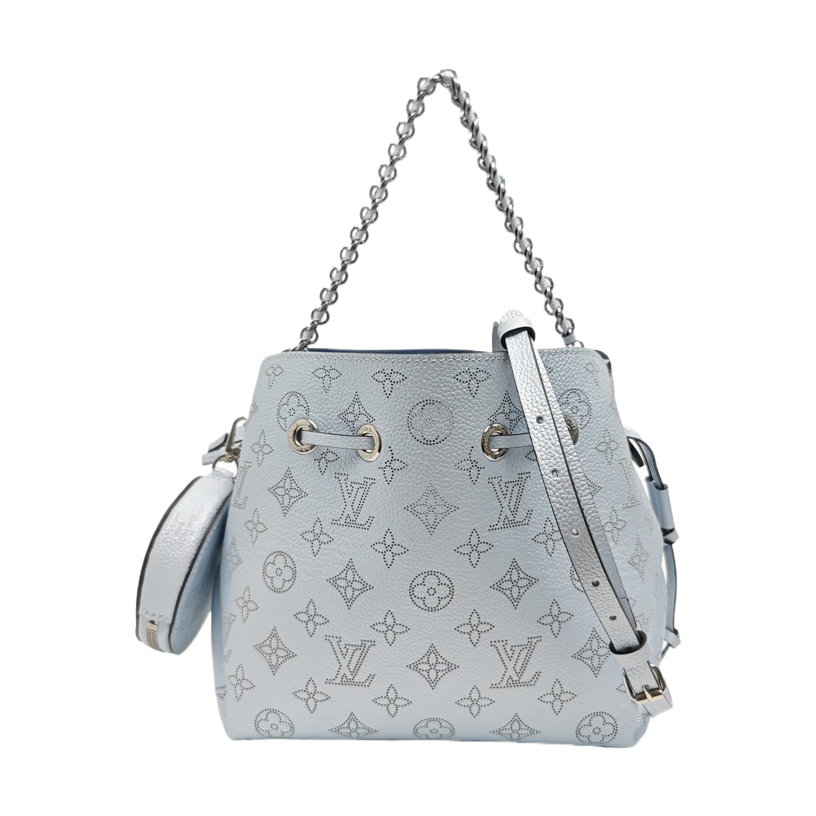 BELLA Monogram Calfskin Blue