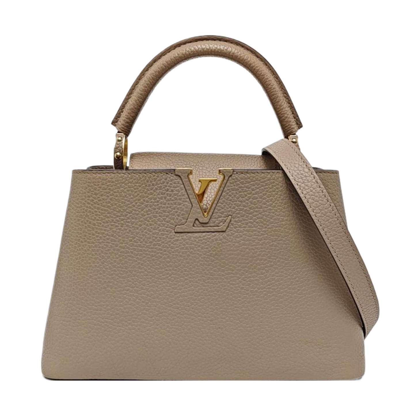CAPUCINES BB Calfskin Gray