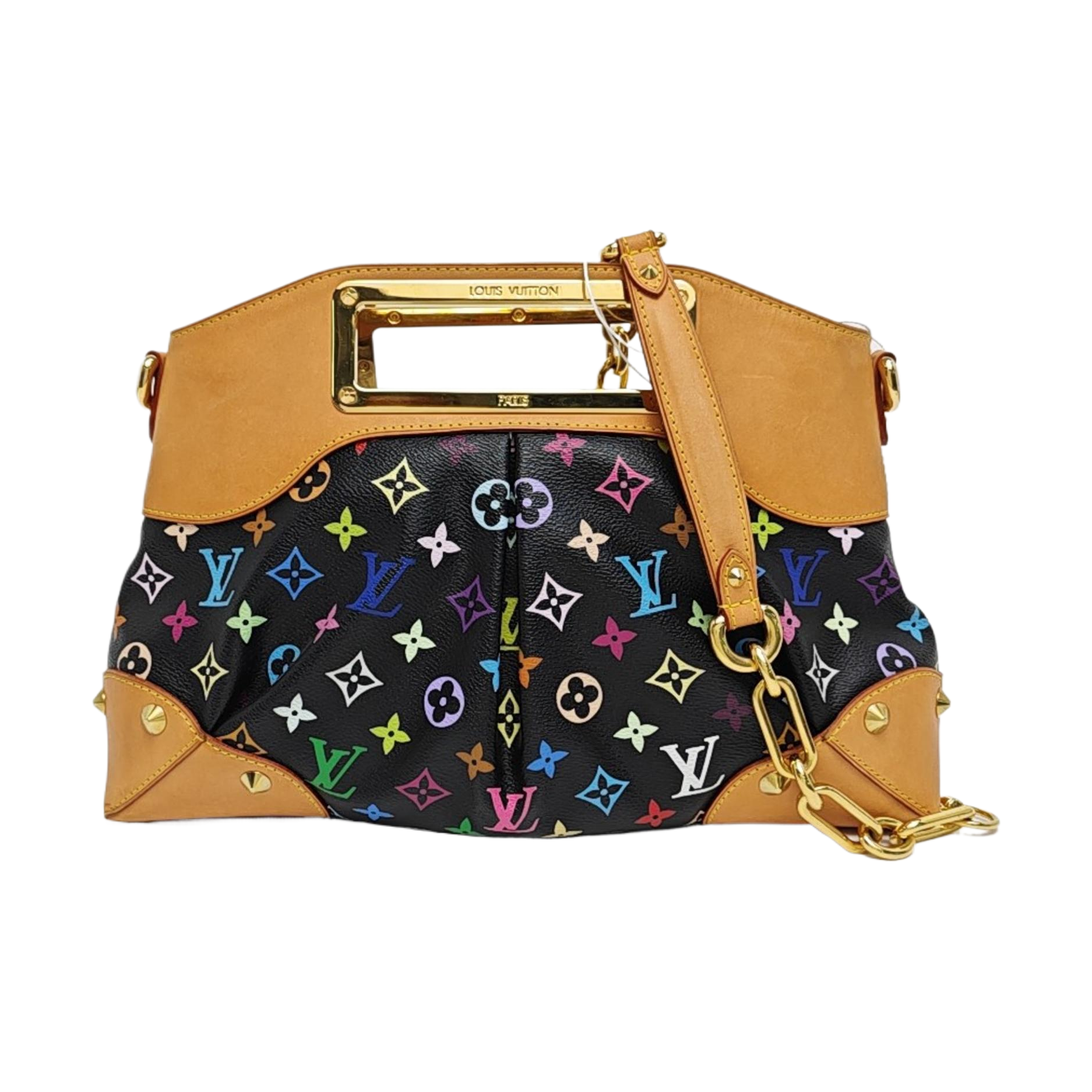 LV × TM JUDY Monogram Coated Canvas Black