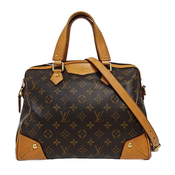 RETIRO NM Monogram Coated Canvas Brown