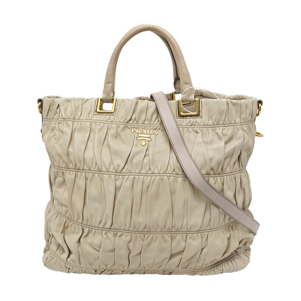 Gaufre Calfskin Beige