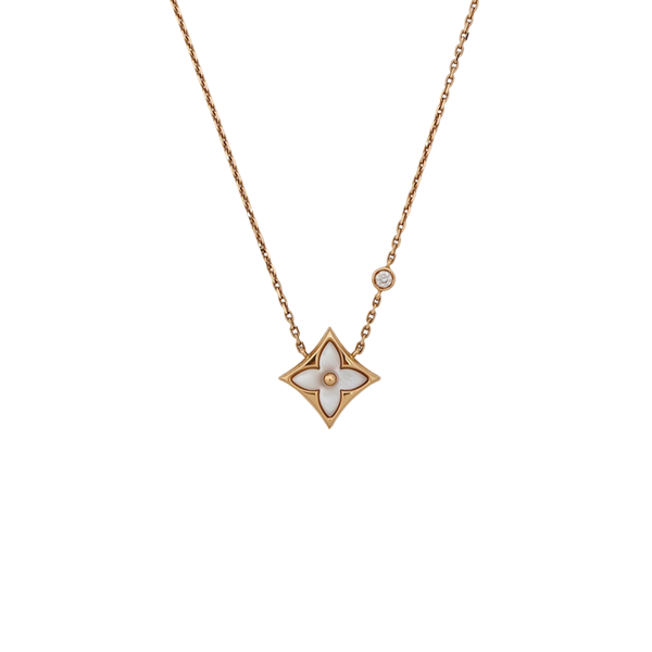 COLOR BLOSSOM 18k Gold Rose Gold Necklace