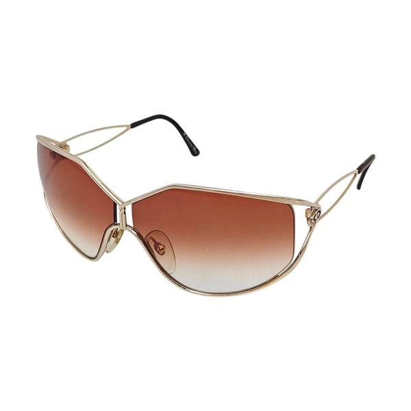 Metal Sunglasses Brown