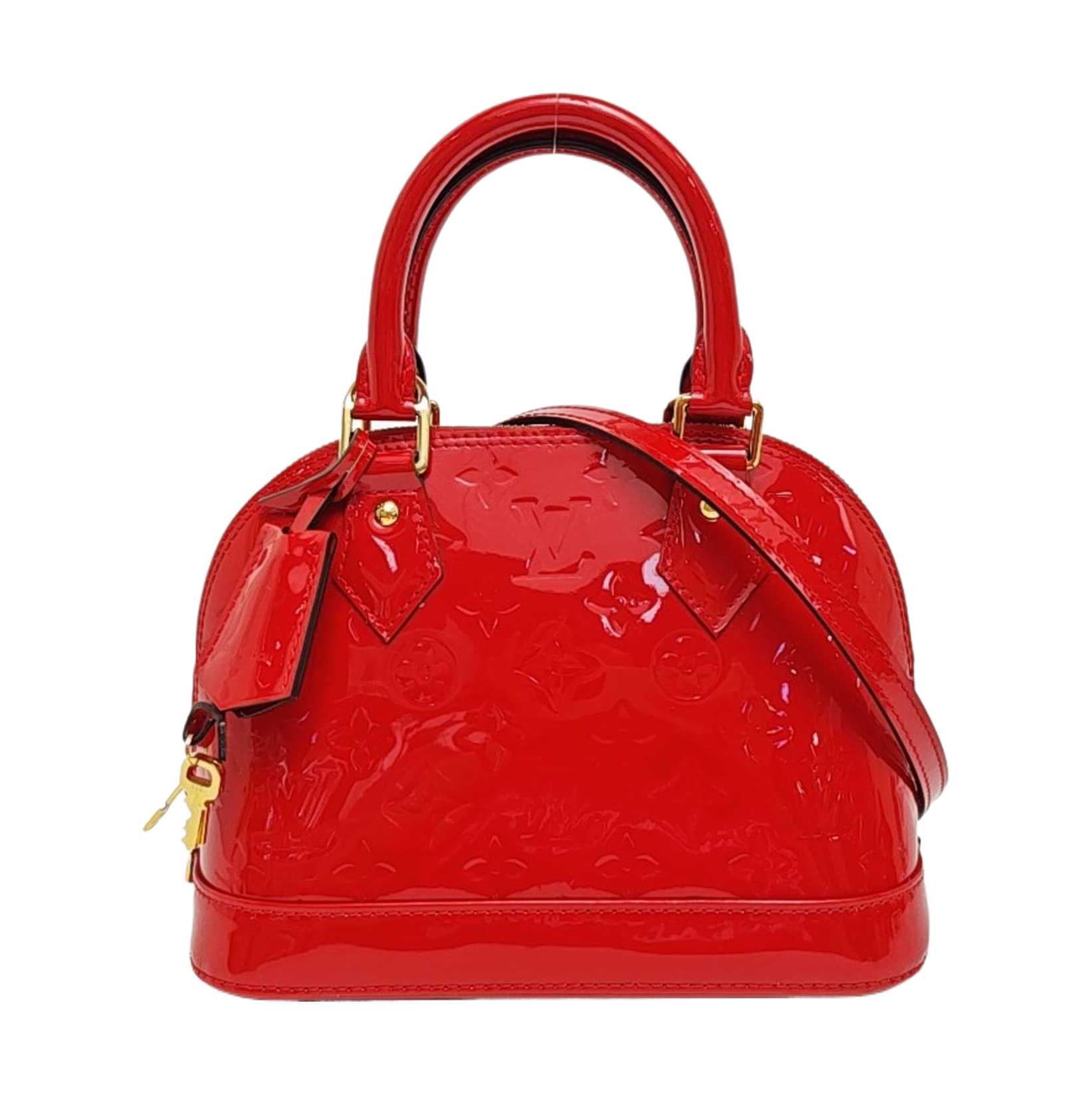 ALMA BB Patent Leather Red