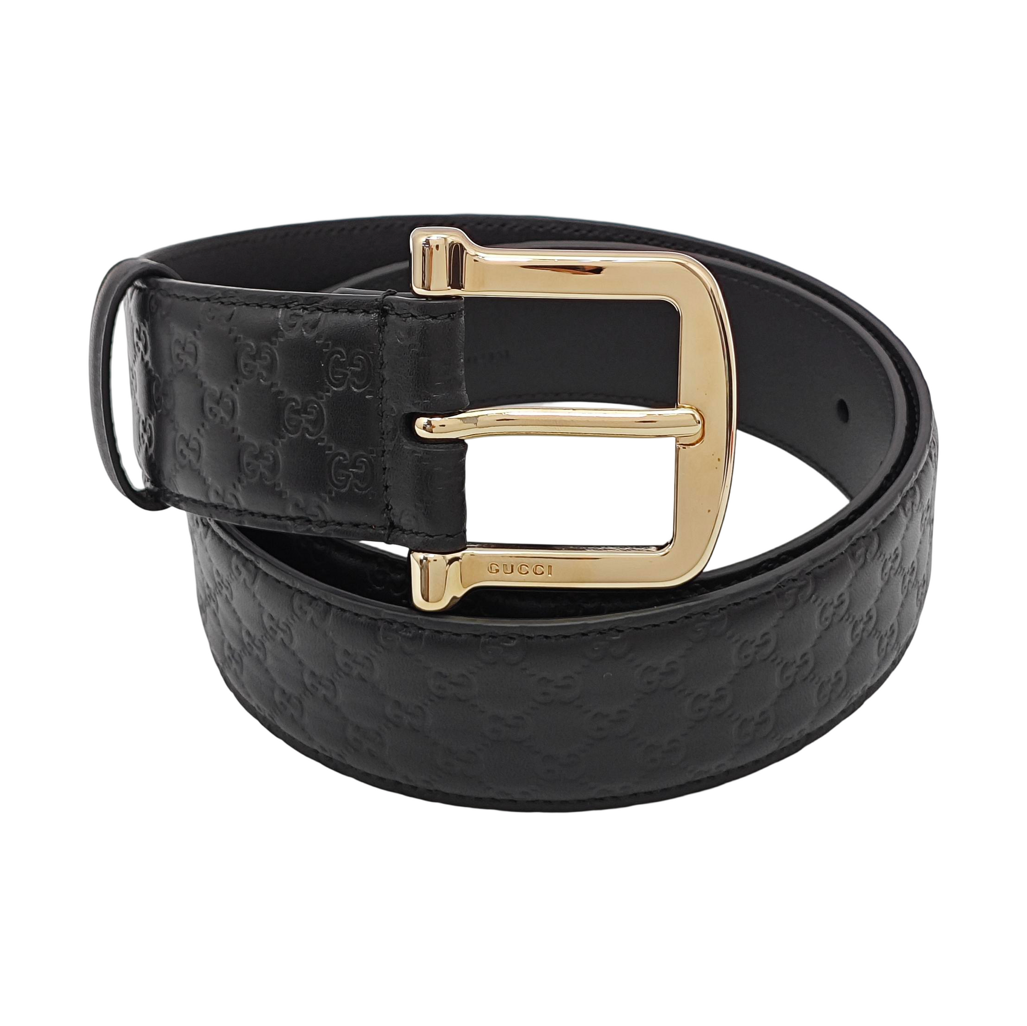 Leather Belt Black