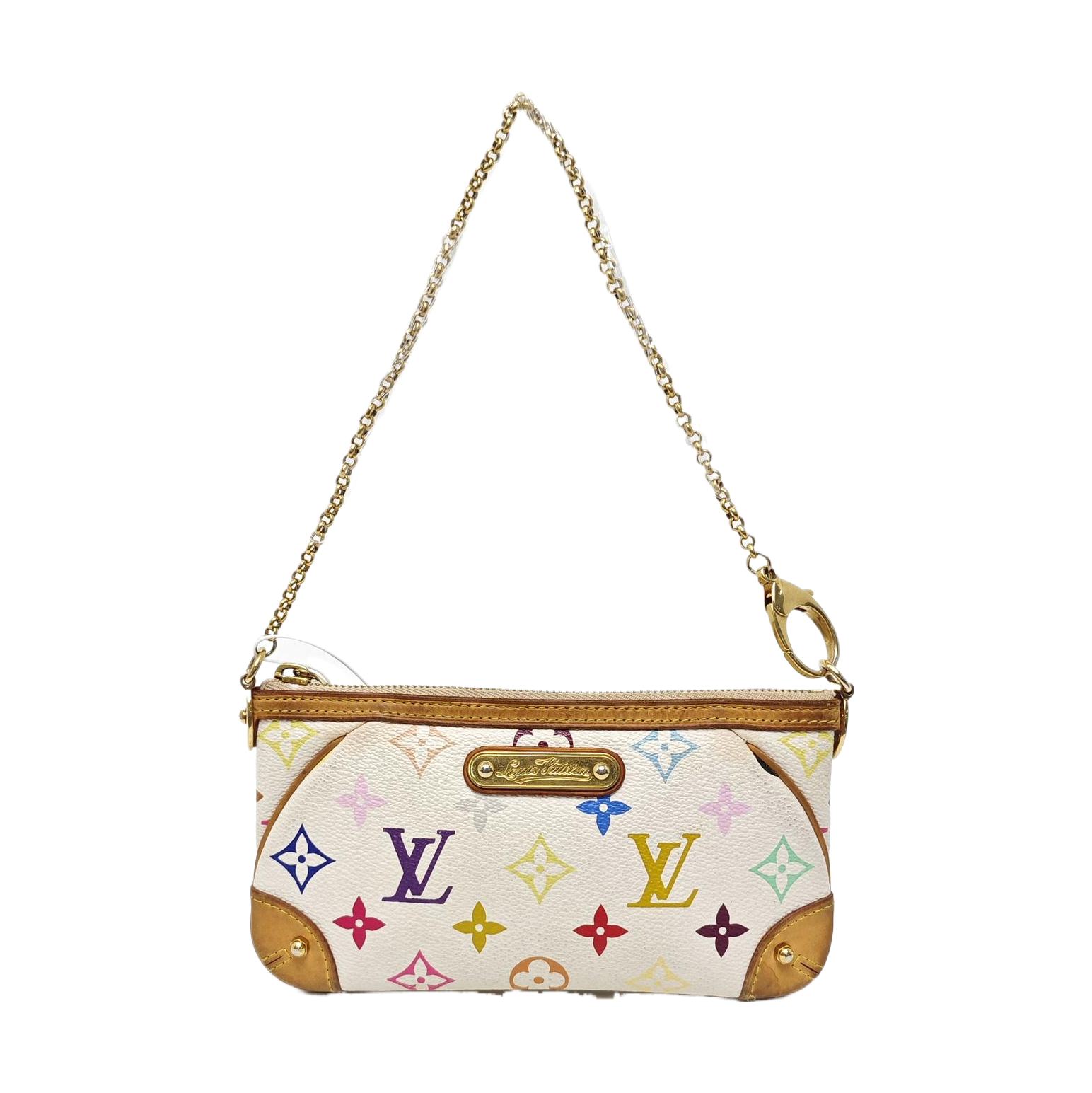 LV × TM VINTAGE MILLA Monogram Coated Canvas White
