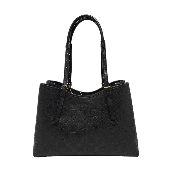 BABYLONE TOTE MM Monogram Calfskin Black