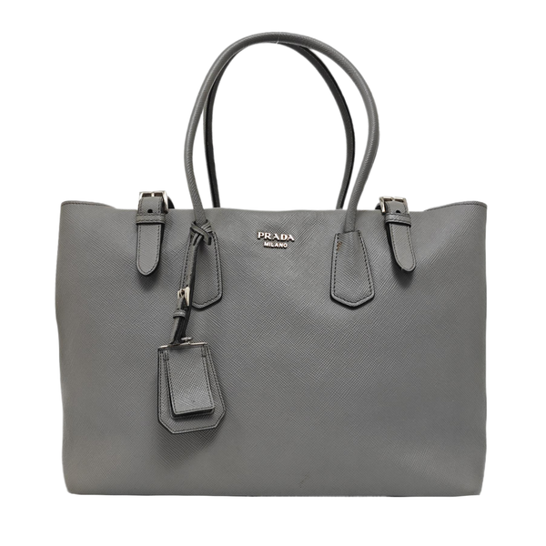 Calfskin Tote Bag Gray