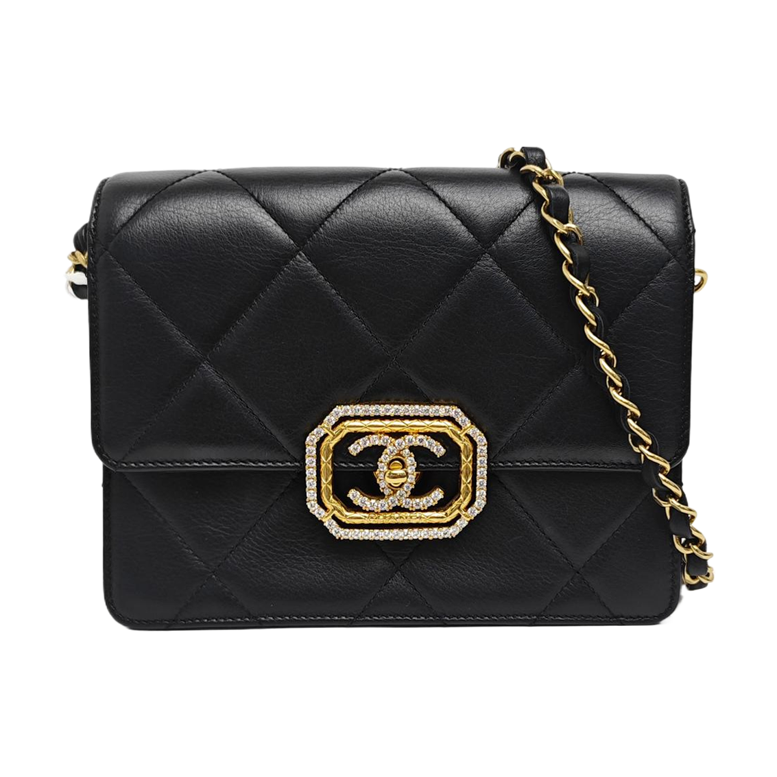 CLASSIC FLAP Mini Quilted Calfskin Black