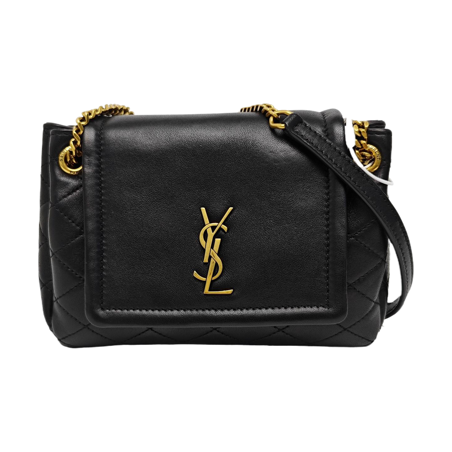 NOLITA Mini Quilted Lambskin Black
