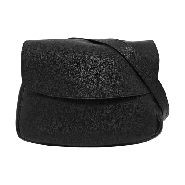 Calfskin Shoulder Bag Black
