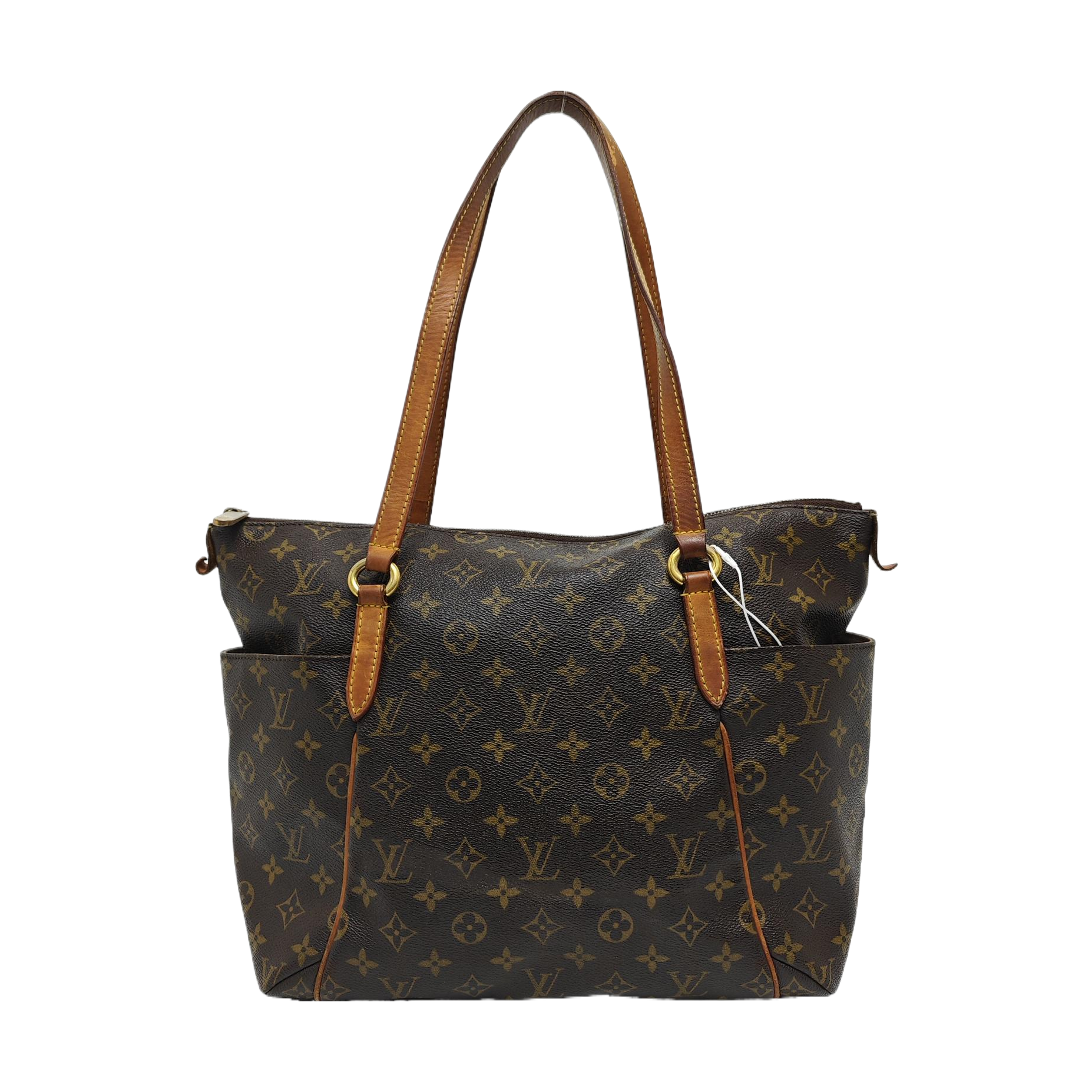 TOTALLY MM Monogram Coated Canvas Brown