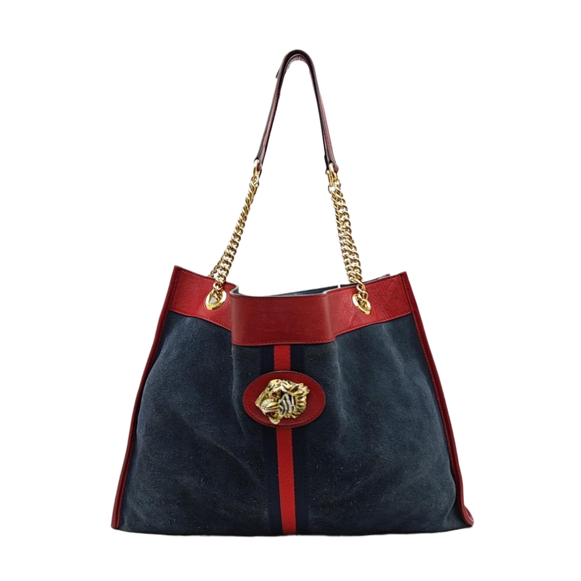 Rajah Large Suede Blue