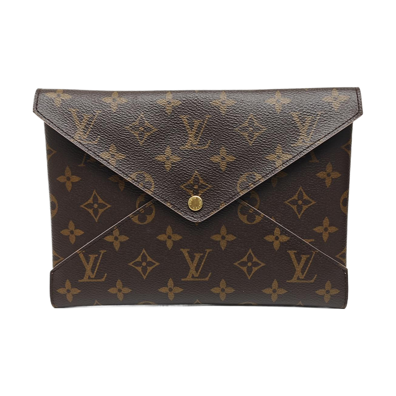 KIRIGAMI Monogram Coated Canvas Brown