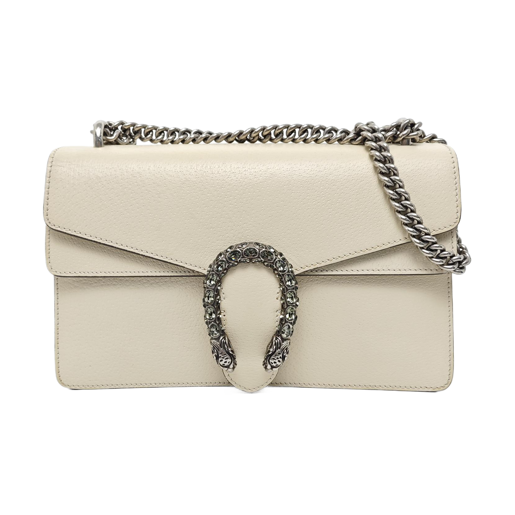 Dionysus Small Calfskin White