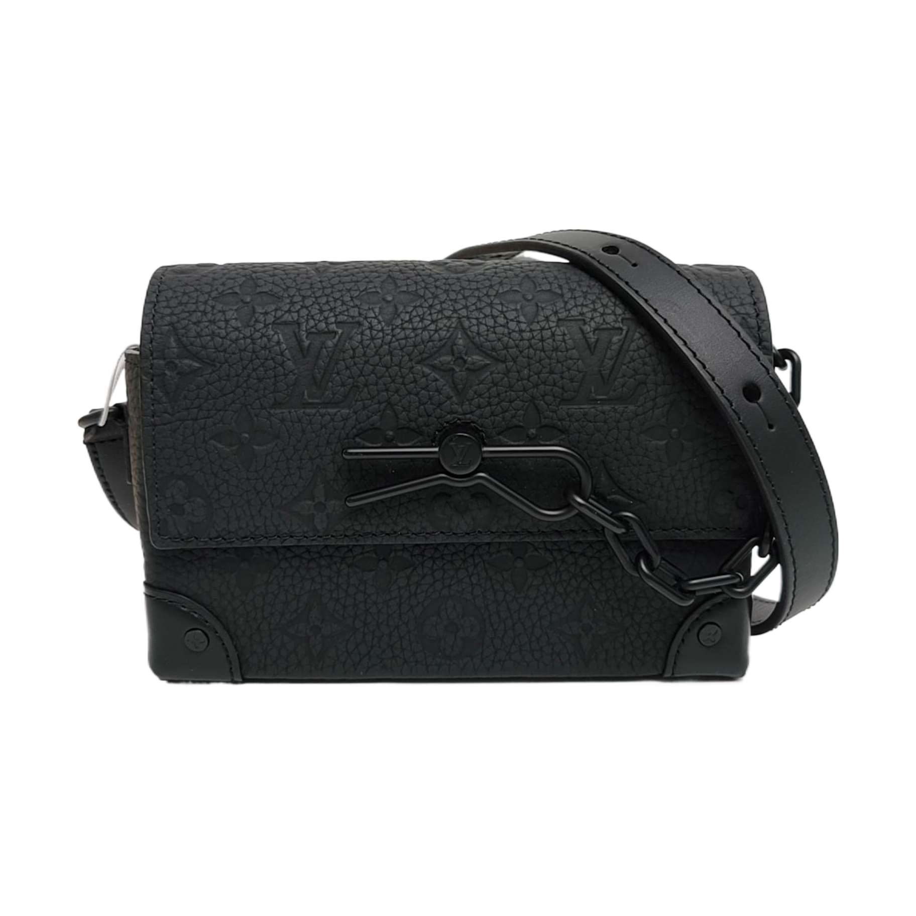SOFT TRUNK Mini Monogram Calfskin Black