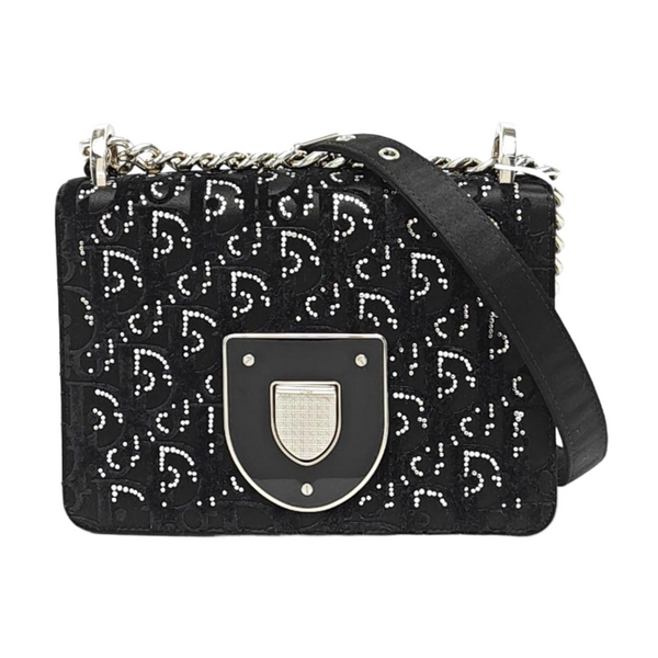Diorama Oblique Silk Satin Black