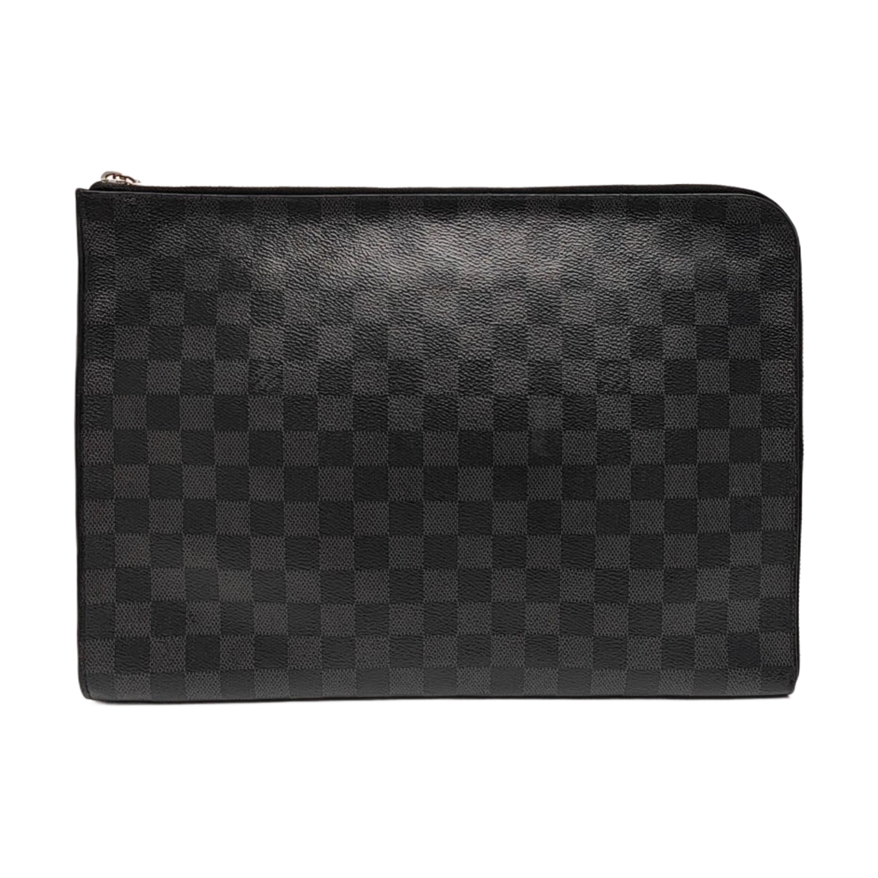 JOUR GM Damier Graphite Coated Canvas Gray