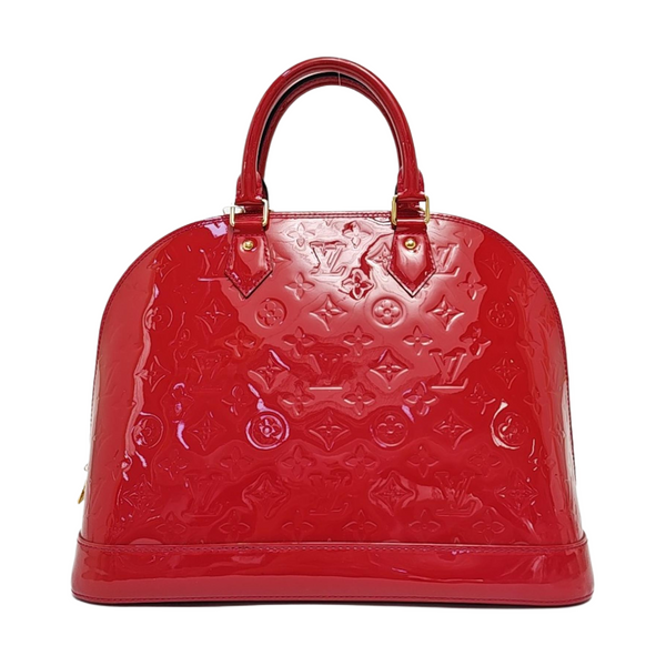 ALMA MM Patent Leather Red