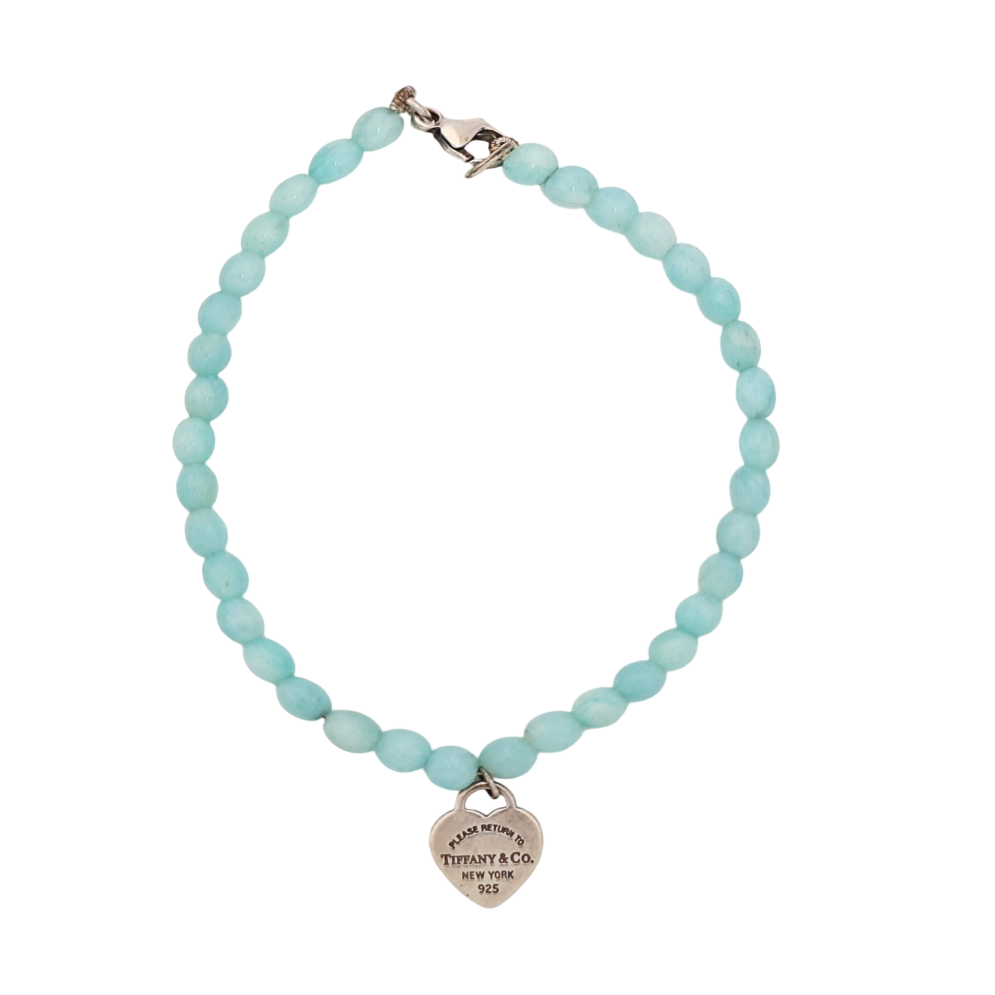 Return To Tiffany 925 Sterling Silver Blue Bracelet