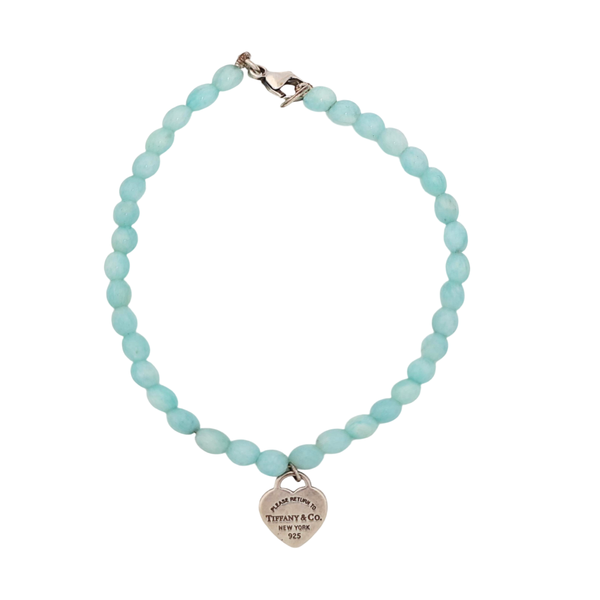 Return To Tiffany 925 Sterling Silver Blue Bracelet