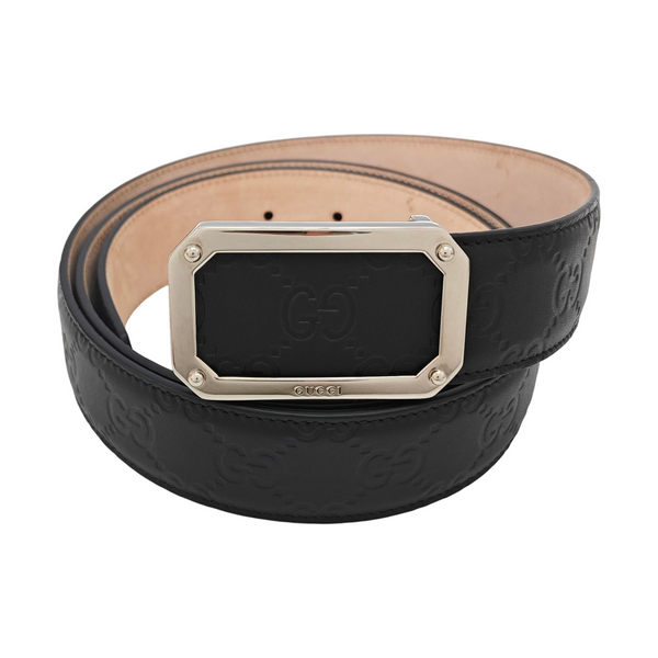 Leather Belt Black