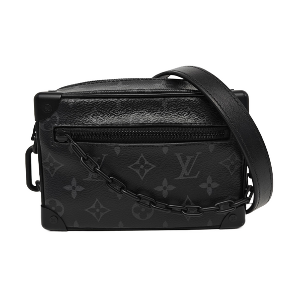 SOFT TRUNK Mini Monogram Coated Canvas Black