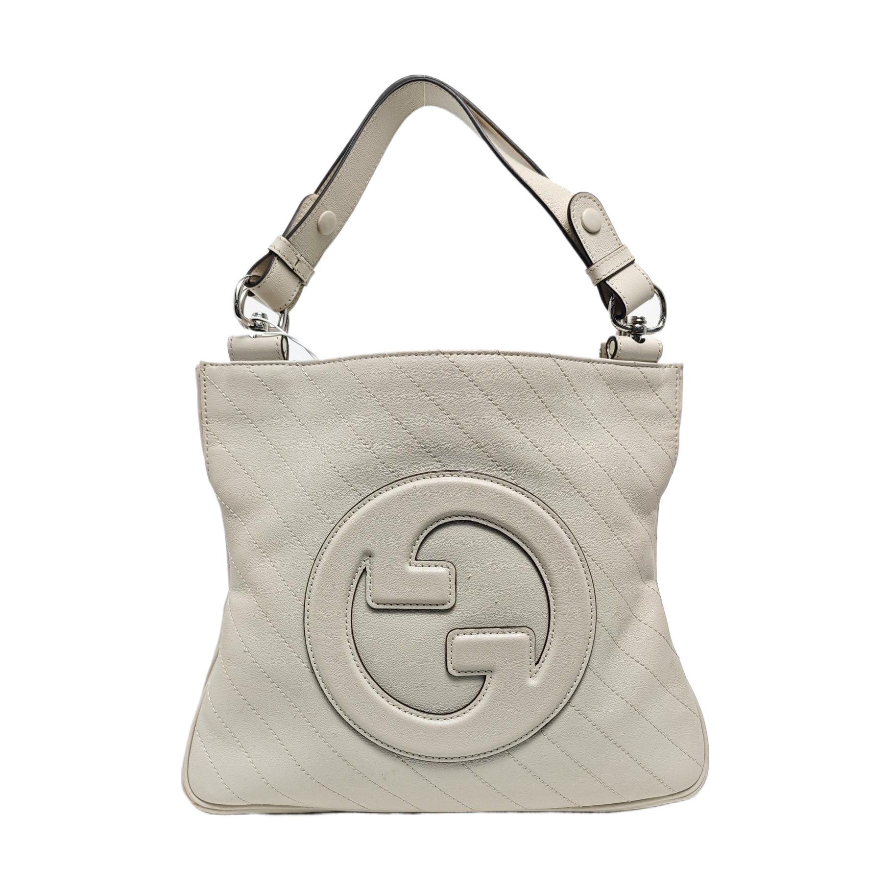 Quilted Calfskin White
