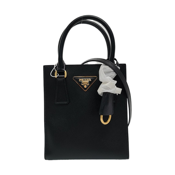 Authenticated pre-owned  Galleria Leather Black - Shoulder Bag at Looply