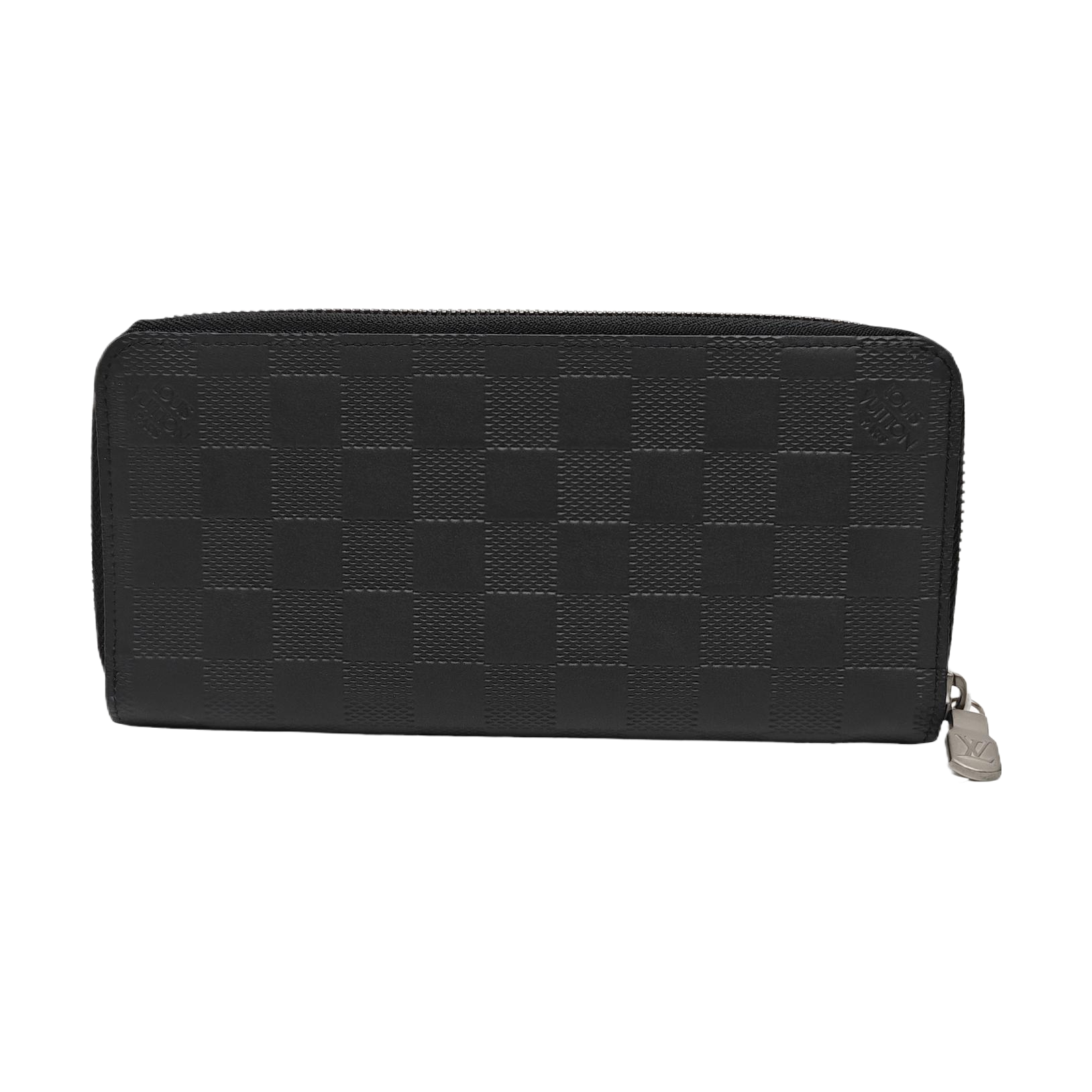 ZIPPY Damier Graphite Calfskin Black Wallet