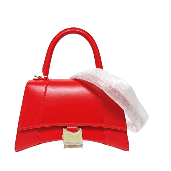 Hourglass S Calfskin Red