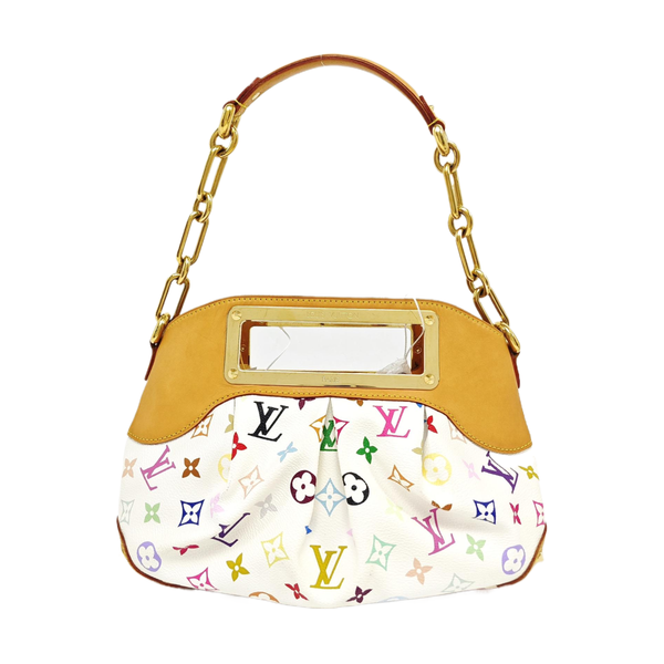 LV × TM JUDY PM Monogram Coated Canvas White