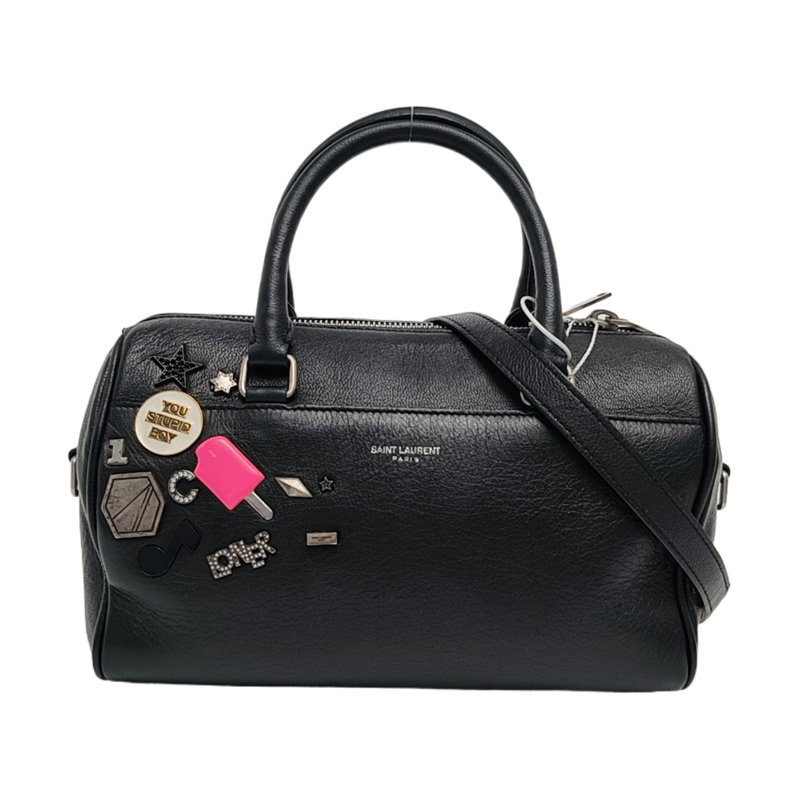 CLASSIC DUFFEL 6 Calfskin Black