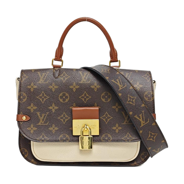 VAUGIRARD Monogram Coated Canvas Brown