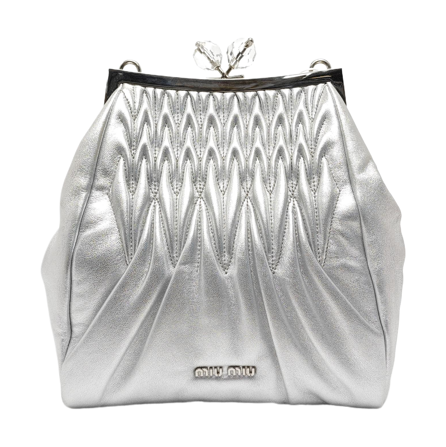 Matelassé Lambskin Gray