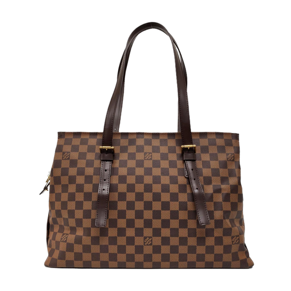 CHELSEA Damier Ebene Coated Canvas Brown