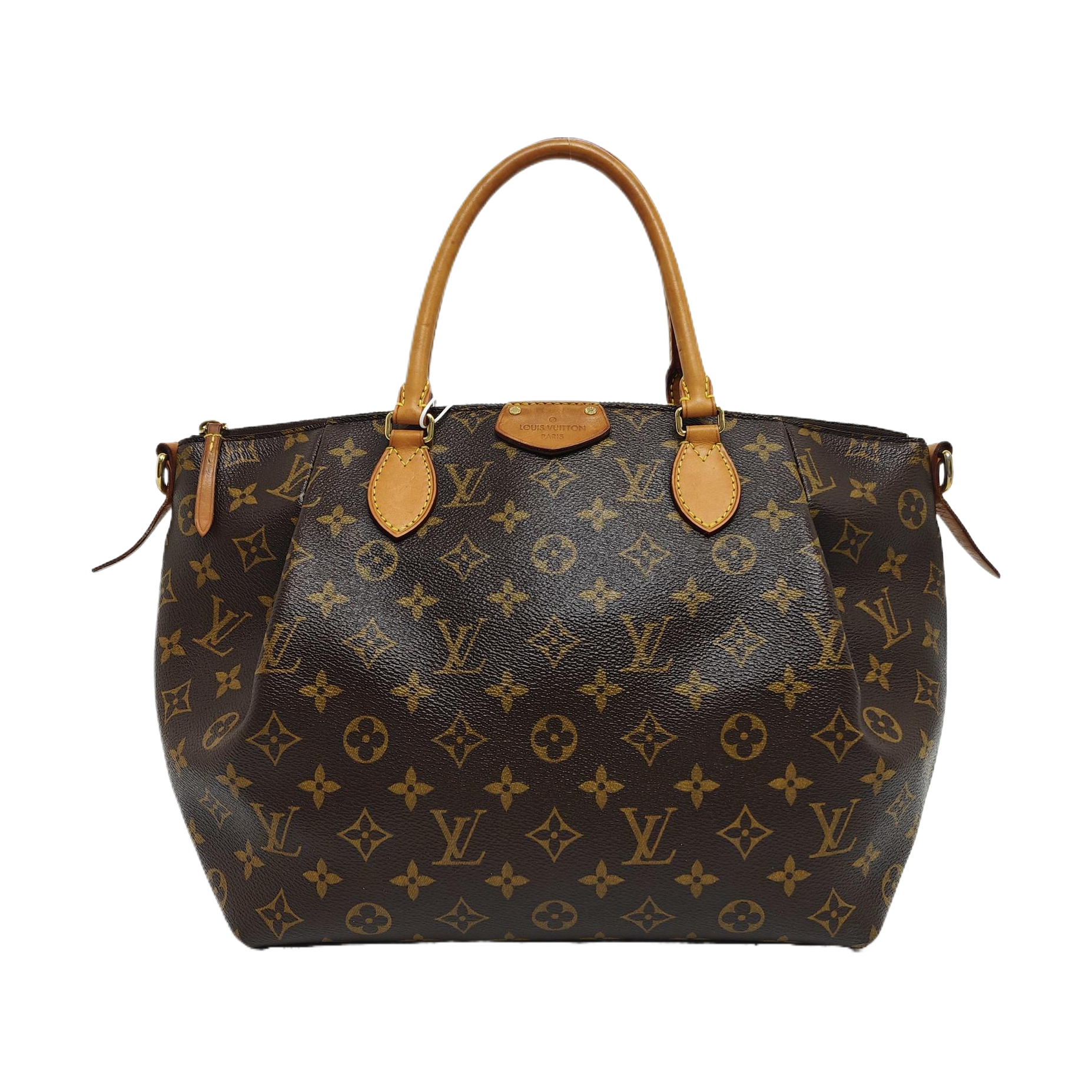 BOETIE PM Monogram Coated Canvas Brown