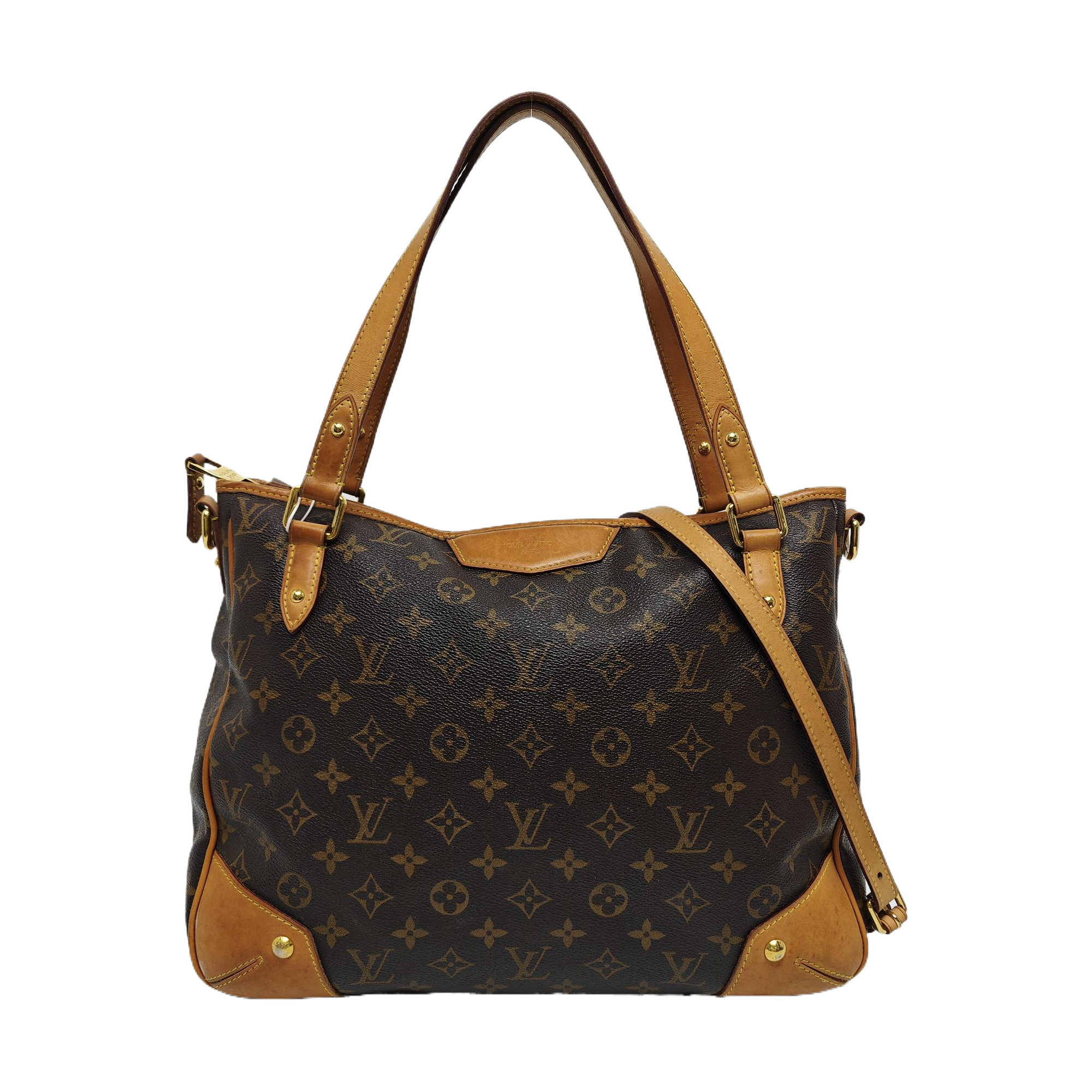 RETIRO GM Monogram Coated Canvas Brown