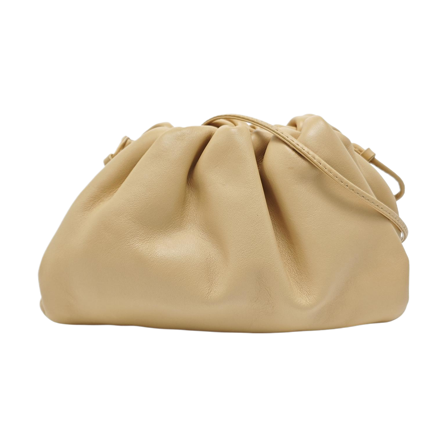The Pouch Mini Calfskin Beige