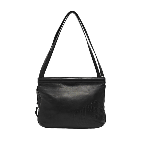 Lambskin Shoulder Bag Black