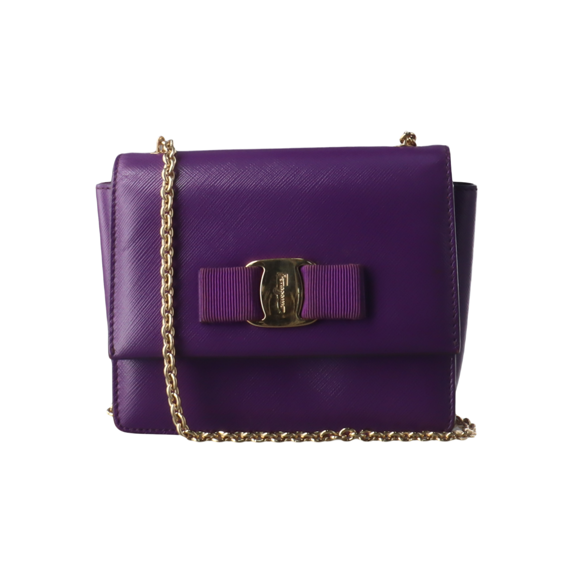 Ginny Mini Calfskin Purple