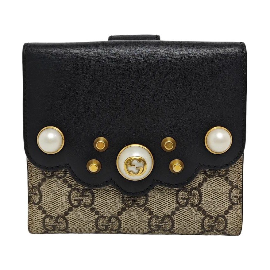 Monogram Coated Canvas Wallet Multicolor
