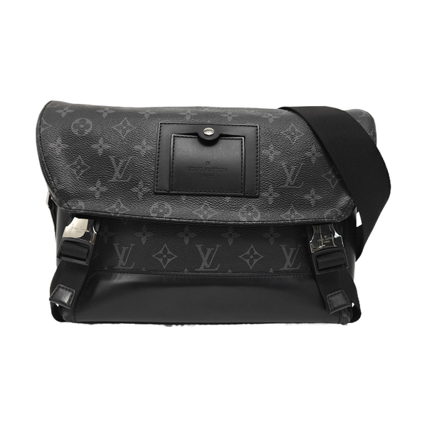 VOYAGER PM Monogram Coated Canvas Black