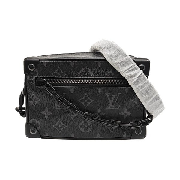 SOFT TRUNK Mini Monogram Coated Canvas Black